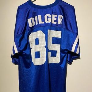Autographed Vintage Colts Ken Dilger jersey